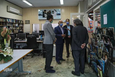 بازدید سردار جمیل بابایی از تحریریه ایکنا