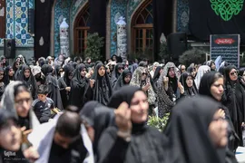 مراسم تاسوعای حسینی در امام زاده صالح(ع) تجریش