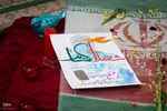 آیین استقبال از پیکر شهید گمنام در دبستان کمائی اصفهان