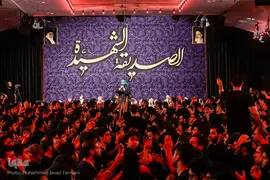 عزاداری شب شهادت حضرت زهرا(س)