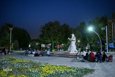 سفره های ساده افطار ـ پارک حجاب مشهد
