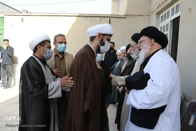 تشییع و خاکسپاری پیکر مرحوم آیت‌الله « سیدمحمد فقیه» در نی ریز‎‎
