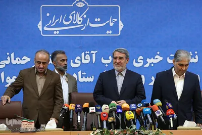 نشست رسانه ای رحمانی فضلی، وزیر کشور