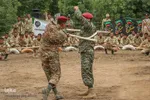 مراسم پایان دوره ۱۱۶ تکاور نزاجا در فارس