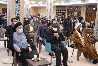 قرائت دعای ندبه در بنای مقدس مهدیه بزرگ شیراز‎‎