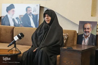 مصاحبه با همسر عماد افروغ