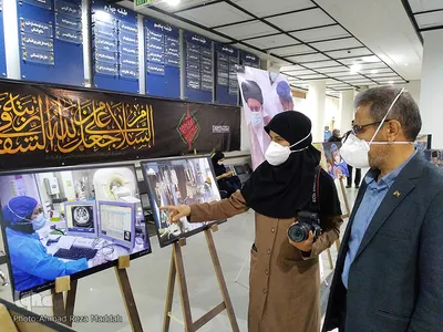 افتتاح اولین‌ نمایشگاه گروهی عکس مدافعان سلامت در شیراز