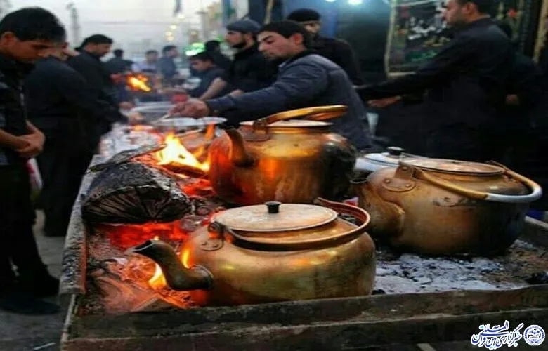 برپایی موکب اوقاف هرمزگان در مرز شلمچه