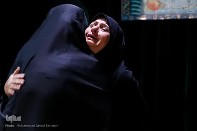 وداع با پیکر شهید مدافع حرم حیدر جلیلوند