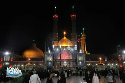شب رحلت نبی مکرم اسلام(ص) در حرم بانوی کرامت