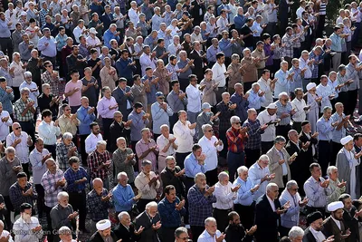 اقامه نماز عید قربان در قزوین