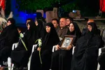 آیین استقبال از پیکر شهدای تازه‌تفحص‌شده در سیمای مرکز اصفهان