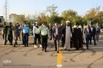 مراسم صبحگاه مشترک نیروهای نظامی و انتظامی استان همدان