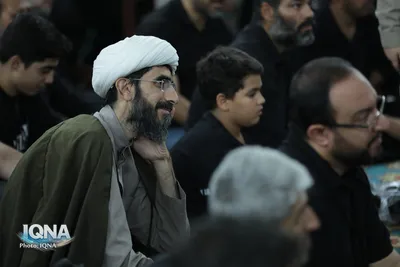 سوگ رضوی در حرم مطهر امامزاده علی بن جعفر(ع) قم