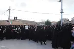 مراسم تشییع و تدفین پیکر ۳شهید در شهرستان اسکو