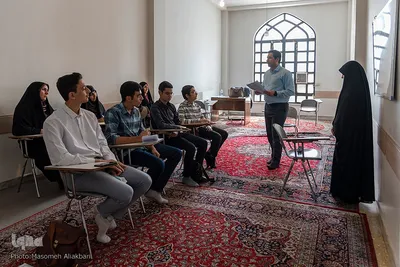 کلاس‌های حوزه علمیه برای دانش‌آموزان برتر قرآنی‎ در البرز