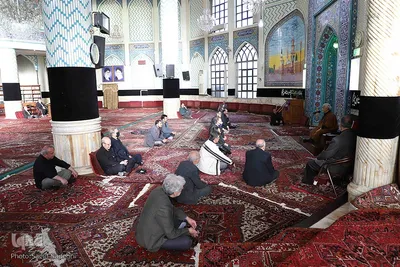 مراسم عزاداری به مناسبت وفات حضرت خدیجه (س) در مهدیه تبریز