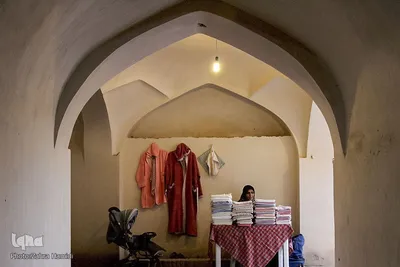 نمایشگاه صنایع دستی در باغ اکبریه بیرجند