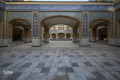 صحن حضرت فاطمه زهرا حرم امام علی (ع)