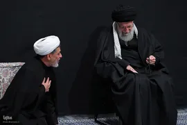 مراسم عزاداری شب شهادت حضرت ‌زهرا سلام‌الله‌علیها در حسینیه امام خمینی(ره)