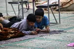 مراسم اعتکاف در مسجد ملااسماعیل یزد