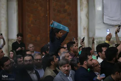 حضور مسعود پزشکیان در حرم امام راحل