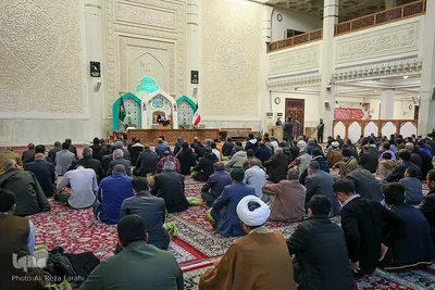 جشن شب میلاد خجسته حضرت زهرا سلام‌الله علیها در سومین حرم اهل بیت علیهم السلام