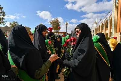 آئین غبارروبی ضریح مطهر حضرت شاهچراغ (ع)