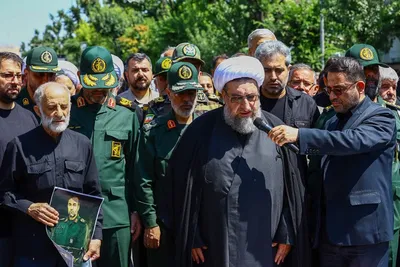 مراسم تشییع پیکر مطهر شهید اقتدار «محمود ملاجباری»
