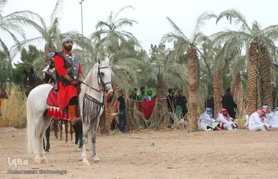 تعزیه شهادت امام حسین(ع)  در نوش آباد کاشان