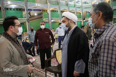 نشست تخصصی ارتقای قاریان وحافظان یزد با حضور قاری سید جواد حسینی