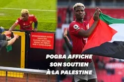 Paul Pogba se solidarise avec la Palestine
