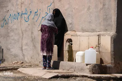 خدمت جهادی کاروان نذر آب ـ خراسان‌جنوبی