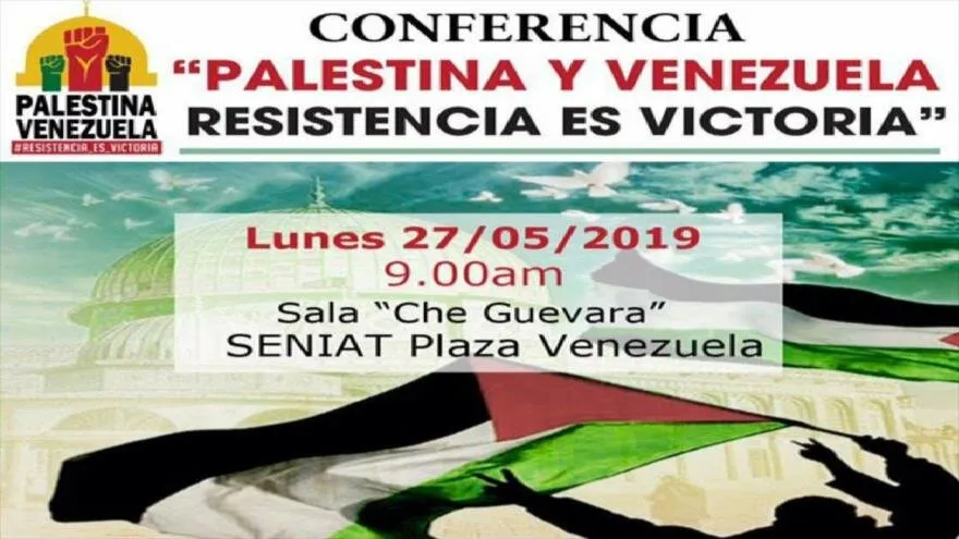 Celebran en Venezuela una conferencia en solidaridad con Palestina