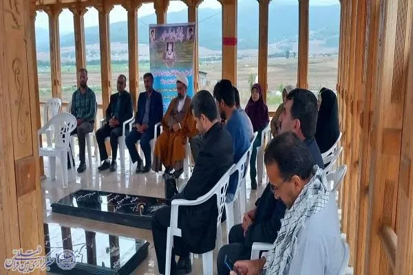 برگزاری شانزدهمین پنج‌شنبه‌ شهدایی در روستای دودانگه + عکس