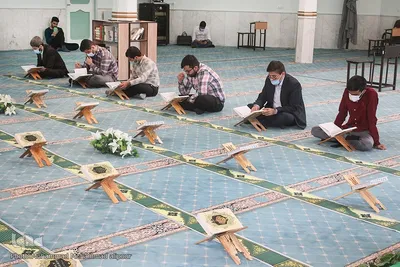 کرسی تلاوت قرآن در دانشگاه علوم پزشکی اهواز