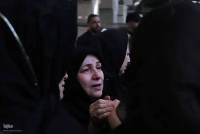 تشییع پیکر مطهر شهید خلیل علیپور در تبریز