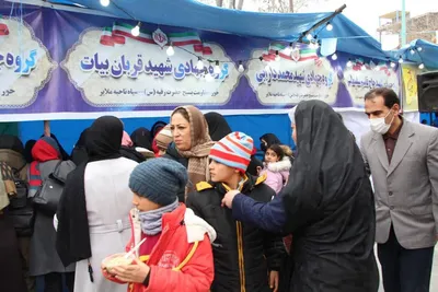 جشن بزرگ یک کیلومتری به مناسبت نیمه شعبان در ملایر‎