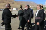 بازدید احمد وحیدی، وزیر کشور از مرز تمرچین