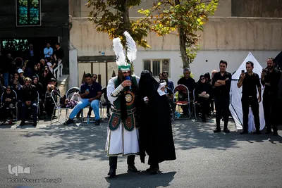 مراسم تعزیه خوانی روز عاشورا در تهران