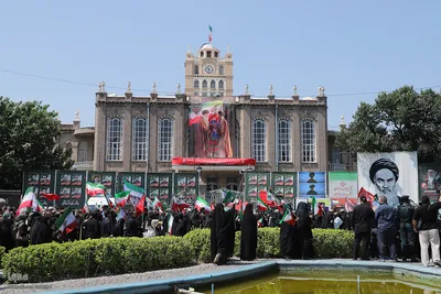 اجتماع مردم تبریز در خونخواهی رهبر شهید