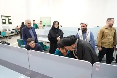 نمایشگاه تایپوگرافی «استکبار ستیزی» افتتاح شد