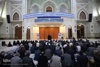  مراسم تجدید میثاق اعضای جهادگران دانشگاهی با آرمان‌های امام خمینی(ره)
