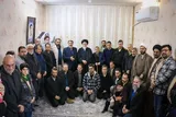 دیدار خبرنگاران قمی با خانواده شهید عباس اسدی