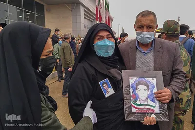 آئین استقبال از پیکر مطهر ۹ شهید دفاع مقدس در شیراز‎‎