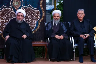 مراسم عزاداری حسینی در سنگ فرش مصلای تبریز