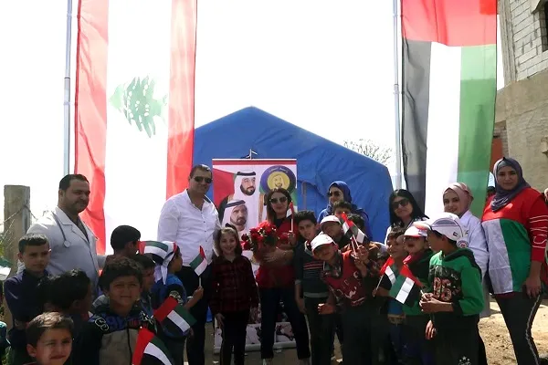 آغاز پویش بشردوستانه امارات در لبنان