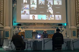 جلسه گردهمایی مجازی روحانیون انگلیس‎