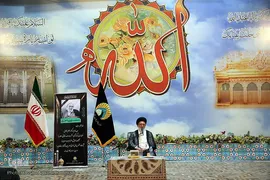 مراسم ترحیم آیت الله ناصری در آستان مقدس حضرت عبدالعظیم حسنی (ع)