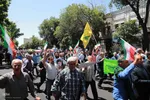 راهپیمایی خشم و نصر مردم در تبریز